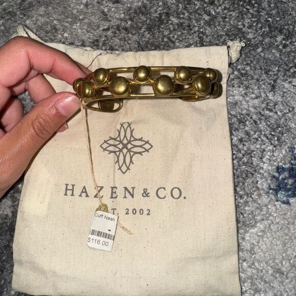 Gold Cuff Bracelet - Picture 1 of 2